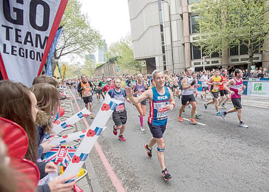 Richard in £700 run for Poppy Appeal