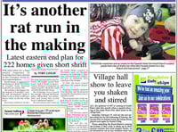 This week's Ivybridge & South Brent Gazette front page