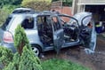 Car fire sparked a huge response