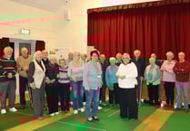 South Brent Caring bowled over by short mat club's generosity