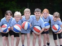Diptford Primary School's future Olympians make the gold mark in school games scheme