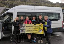 Erme Valley volunteers complete mountain climbing challenge