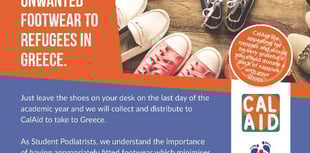 University student launches footwear donation campaign