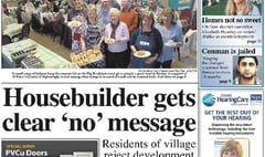This week's Ivybridge & South Brent Gazette front page