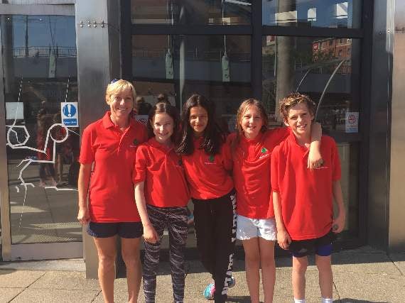 Swimmers from Woodlands Park Primary School excel on the National stage