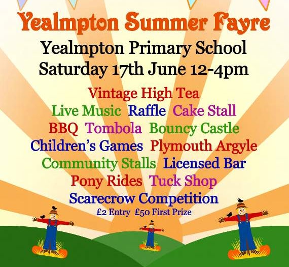Friends of Yealmpton Village School hold their summer fair, with a tribute to their late chair