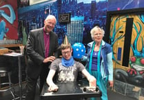 Bishop Nick visits South Hams Charity