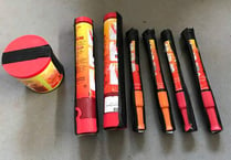 Coastguard warns of danger as flares are dumped at unattended station