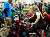 Hundreds of children get food savvy at huge event