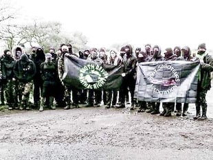 Protesters dismiss balaclava claims
