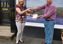 Ladies raffle night raises £600 for youth wellbeing charity