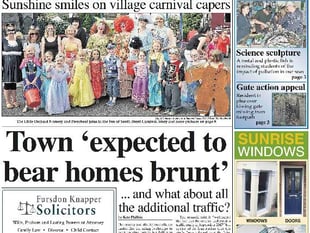 Making the headlines....