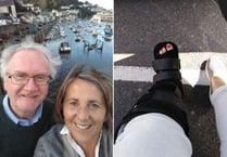 Holidaymaker shocked 'lethal' pothole in Dartmouth not marked as a hazard