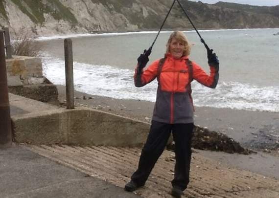 South Hams woman completes gruelling 630-mile South West Coast Path trek
