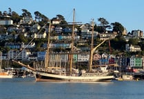 Tall ship arrives in Dartmouth tomorrow