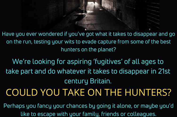 Official flyer for hunted 