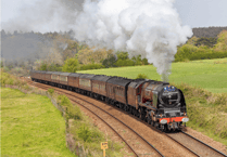 Grand old lady of the railways steamed through the South Hams