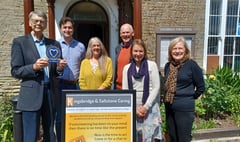 Local organisation wins award and entertains MP