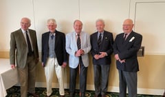 Former naval college cadets reunion after 75 years