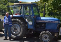 Man completes fundraising vintage tractor tour 