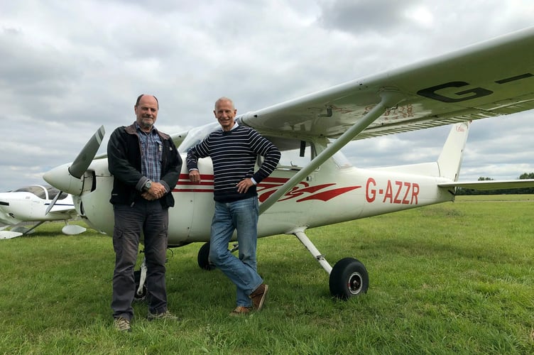 Chris and Clive.  This stunning GPS portrait of the Queen was created over a period of months - using six individual light aircraft.  See SWNS story SWBRplane.  The 12 aircrew members from Henstridge in Somerset teamed up to complete the worlds first-ever GPS portrait to be drawn by multiple aircraft.  Followers of FlightRadar24 may have spotted a few strange recent goings-on with aircraft across the county.  Their flight paths generated some very unusual shapes over the course of several months.  Code-named Art Force 1, six individual club aircraft belonging to the Light Aircraft Associations Wessex Strut and 12 crew members were handed a secret GPS plotted path from team leader, Amy Whitewick.  None of them had any idea what the final image would look like  each team was given a small, unrecognisable chunk which, when flown, recorded on SkyDemon [aircraft GPS software] and sent back would be stitched together digitally to form the final image." 