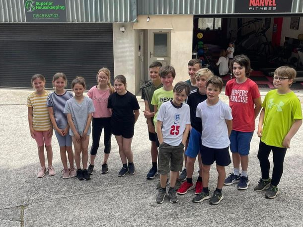 Year 6 Kingsbridge children