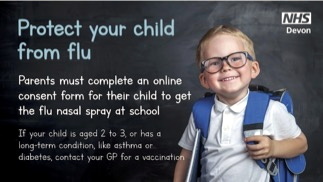 Free flu vaccines for children at Devon pharmacies