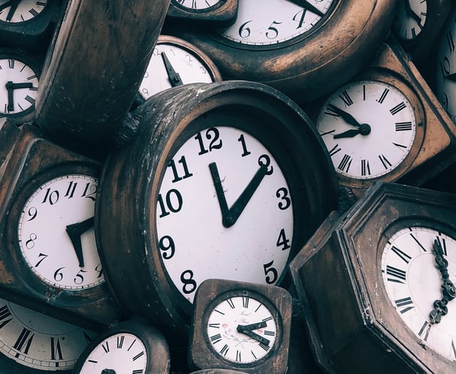 Set an alarm: don’t forget the clocks change on Sunday