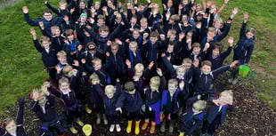 Pupils walk to raise vital funds for Uganda