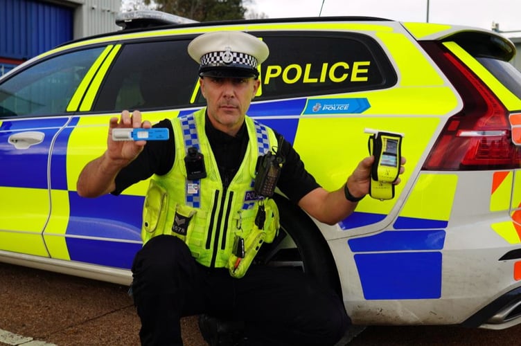 Devon & Cornwall Police launches its Lift Legend Christmas drink drive campaign today, with over 90 licenced premises set to offer soft drinks to those who give free lifts home to friends and family after a night out.  
Picture: Police (December 2022)