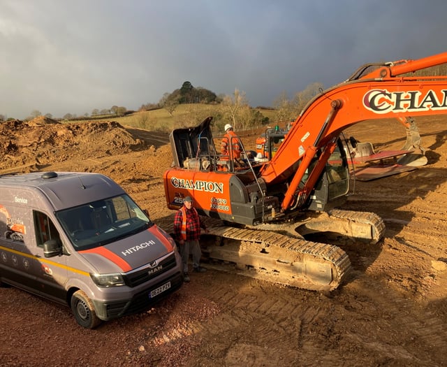 Vandals sabotage gear at a construction site, causing huge losses