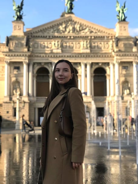 Victoriia Klimashevska in Kyiv 