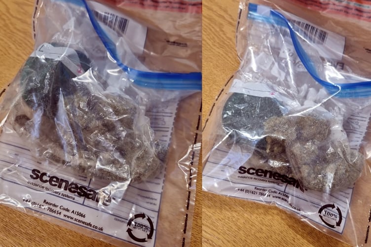 A MAN caught smoking cannabis by police in a Newton Abbot park was arrested yesterday evening, Thursday.
Picture: Newton Abbot Police Station (March 2 2023)