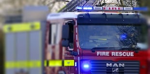 Fire crews check out possible lightning strike