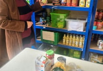 Foodbank users escalate a stone's throw from millionaires seaside town