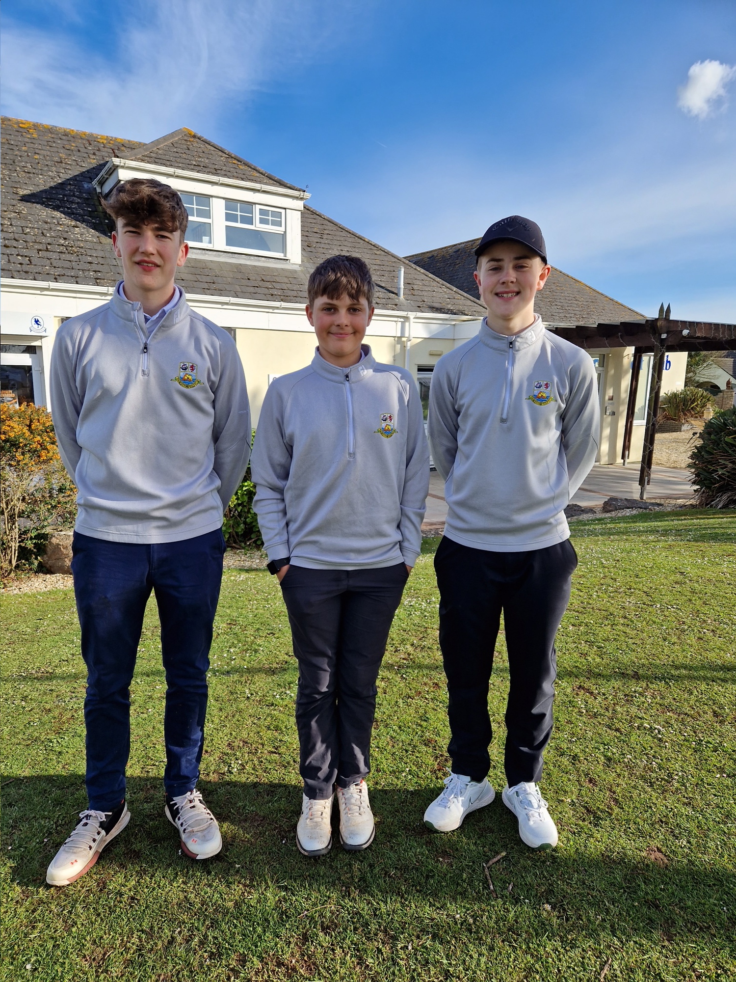 Thurlestone golfers on Easter holes