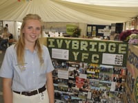 Ivybridge Young Farmers created a great display at Devon County Show