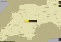 Met Office issues yellow thunderstorm warning for Sunday