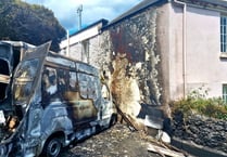 Car fire spreads to house