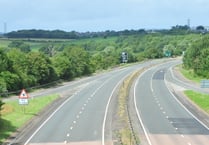 A30 closed near Exeter Airport after serious collision