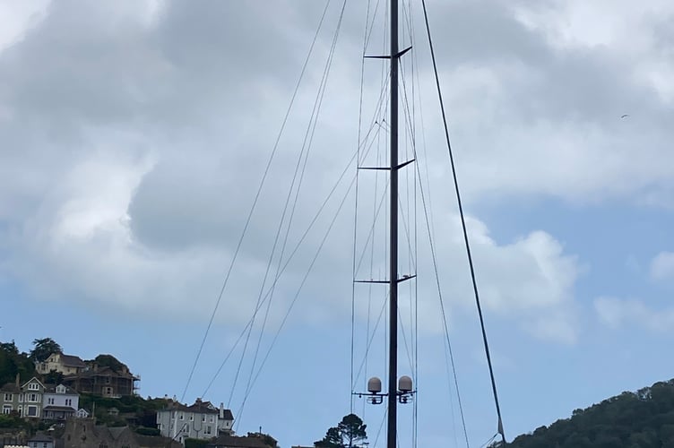 The superyacht Ngoni