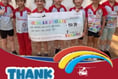 Ivybridge rainbows raise funds for the Devon Air Ambulance