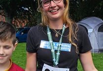 Hat-trick run for fundraiser Vicky