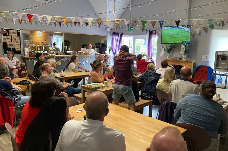 Woolwellians watch the World Cup