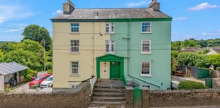 Period home for sale has Georgian features and countryside views 