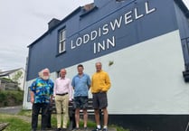 Progress at the Loddiswell Inn