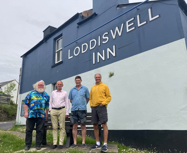 Progress at the Loddiswell Inn