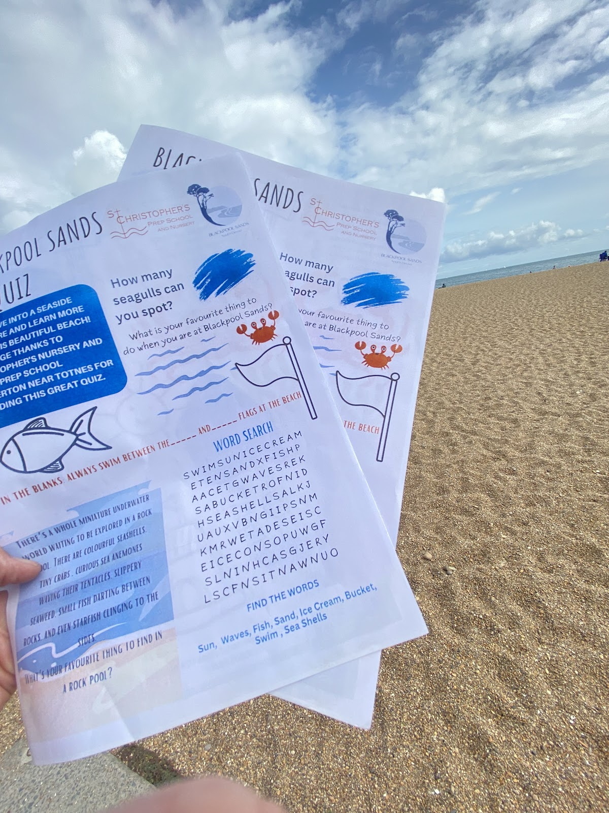 Blackpool Sands quiz