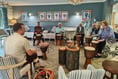 Drumming lessons at Dartmouth care home 