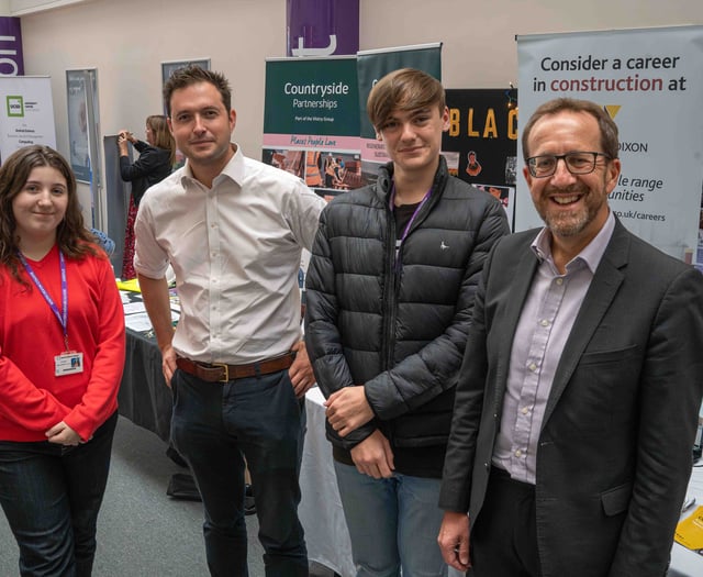 Careers fair inspires students across South Hams 